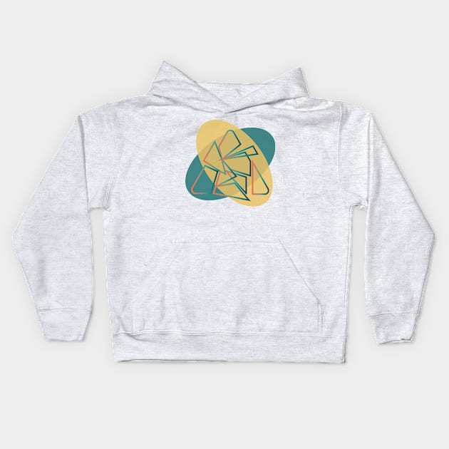 Tri-Puzzle Harmony Kids Hoodie by includes